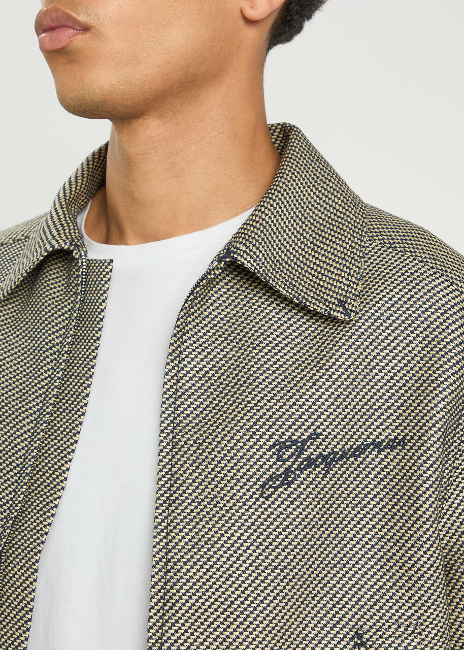 Jacquemus La Veste De-nîmes Canevas Canvas Jacket Navy