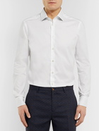 ETRO - White Slim-Fit Cotton Shirt - White