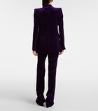 Tom Ford Single-breasted cotton velvet blazer