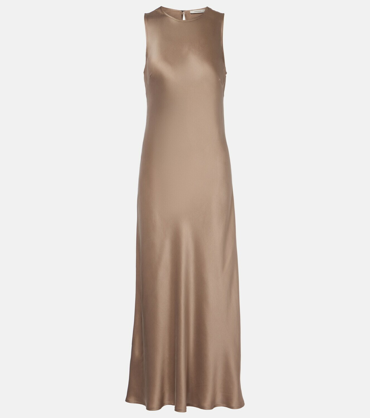 Asceno Valencia silk charmeuse maxi dress