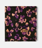 The House of Lyria Firmamento floral linen throw