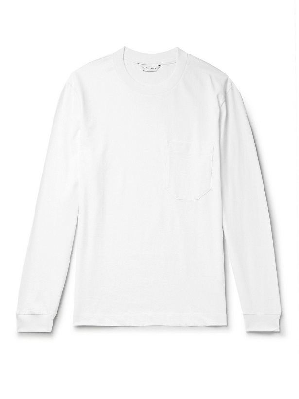 Photo: Club Monaco - Cotton-Jersey T-Shirt - White