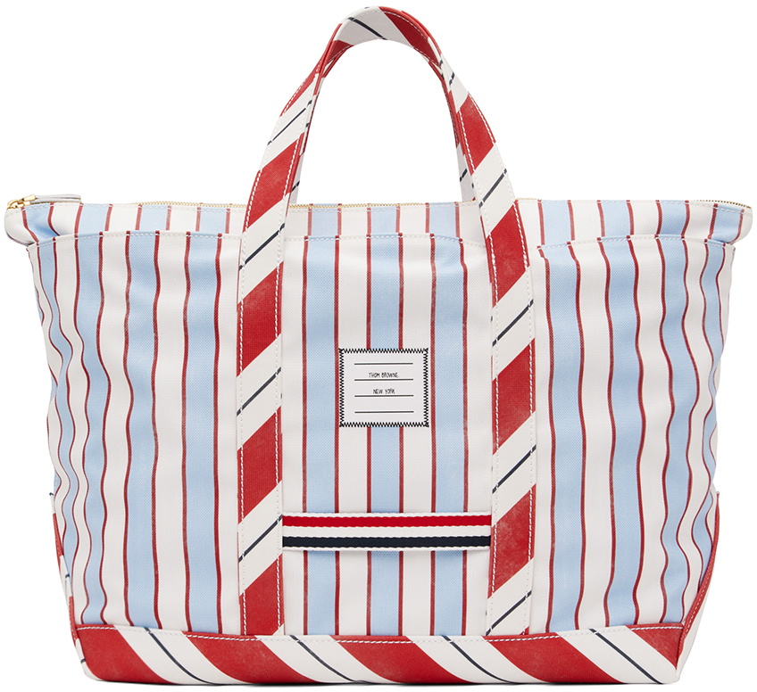 THOM BROWNE MEDIUM TOOL TOTE BAG トートバッグ THOM BROWNE(トムブラウン)｜<公式> MEDIUM TOOL TOTE BAG