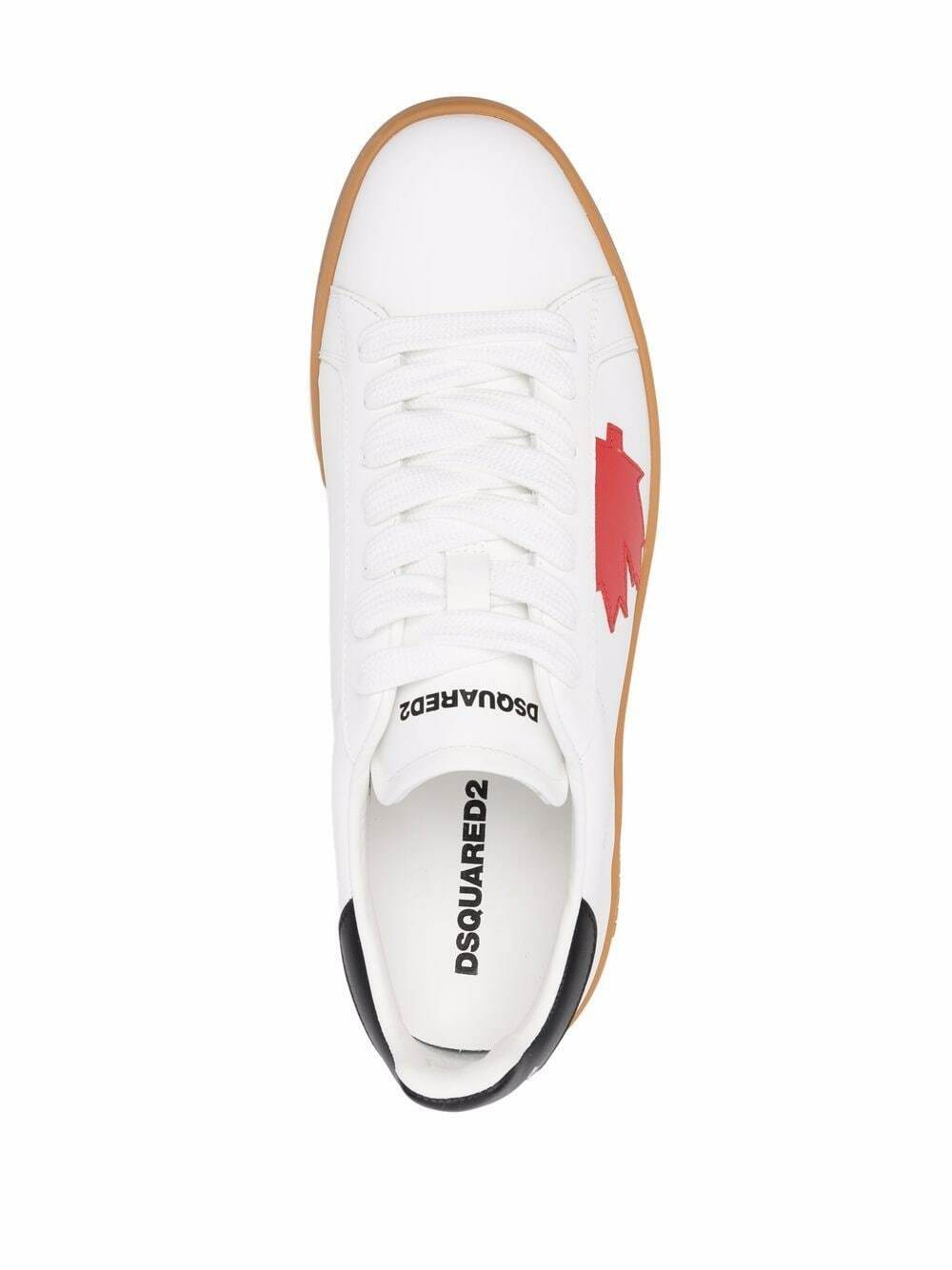 DSQUARED2 - Boxer Leather Sneakers