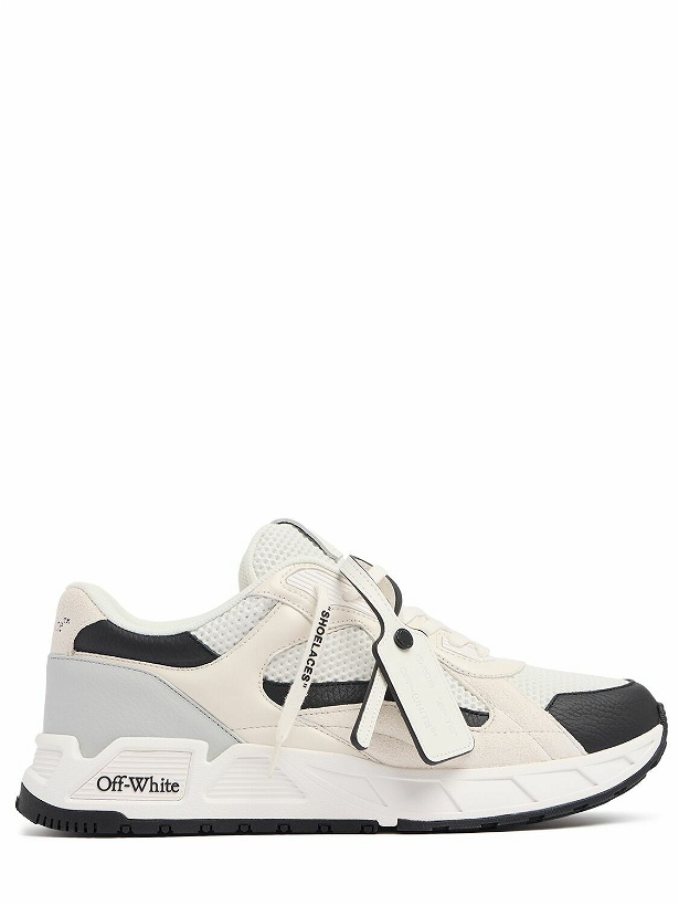 Photo: OFF-WHITE Kick Off Leather Sneakers
