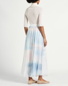 Peserico Womens Maxi skirt Sky in Blue