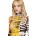 ASAI SSENSE Exclusive Black and Orange Hot Wok Turtleneck