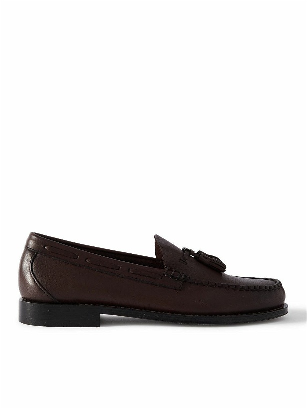 Photo: G.H. Bass & Co. - Weejuns Heritage Larkin Leather Tasselled Loafers - Brown
