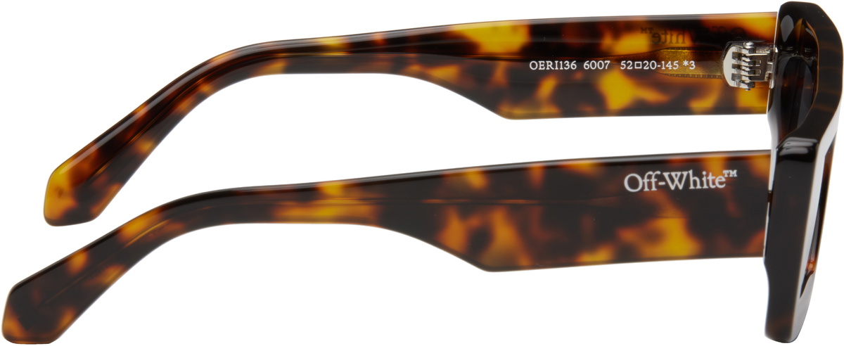 Off-White Brown Ontario Sunglasses Off-White