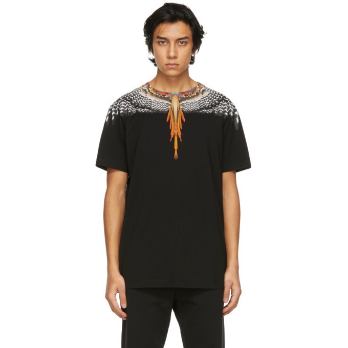 Photo: Marcelo Burlon County of Milan Black Grizzly Wings T-Shirt