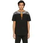 Marcelo Burlon County of Milan Black Grizzly Wings T-Shirt