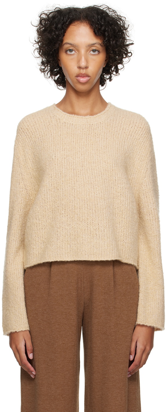 LESET Beige Adam Sweater