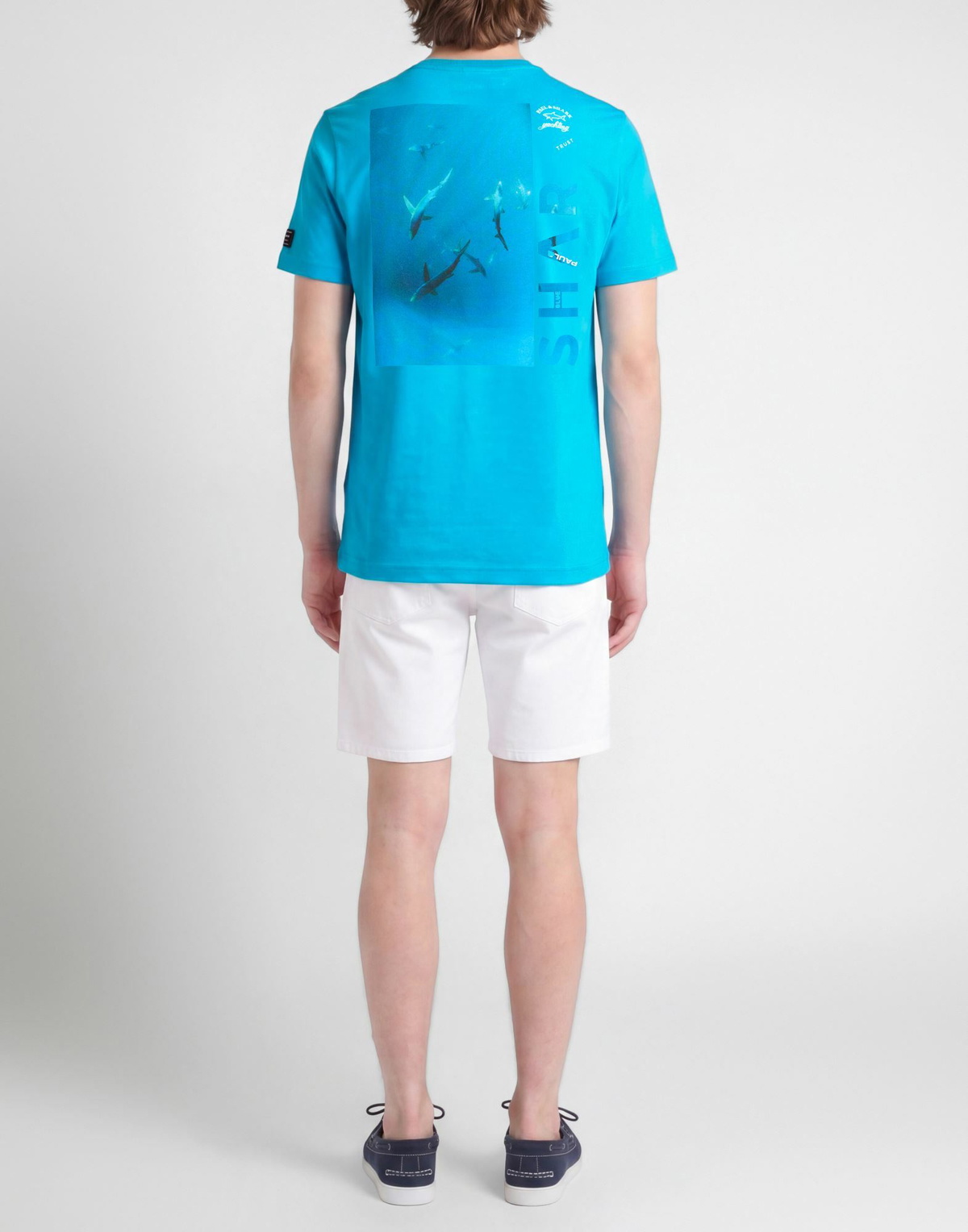 Paul & Shark Mens T-shirt Azure