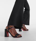 Christian Louboutin Miss Jane 85 leather sandals