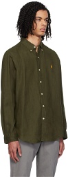 Polo Ralph Lauren Khaki Classic Fit Shirt