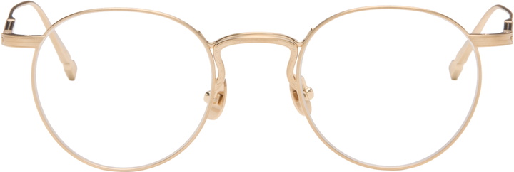 Photo: Matsuda Gold M3140 Glasses