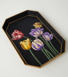 Les-Ottomans Flora iron tray