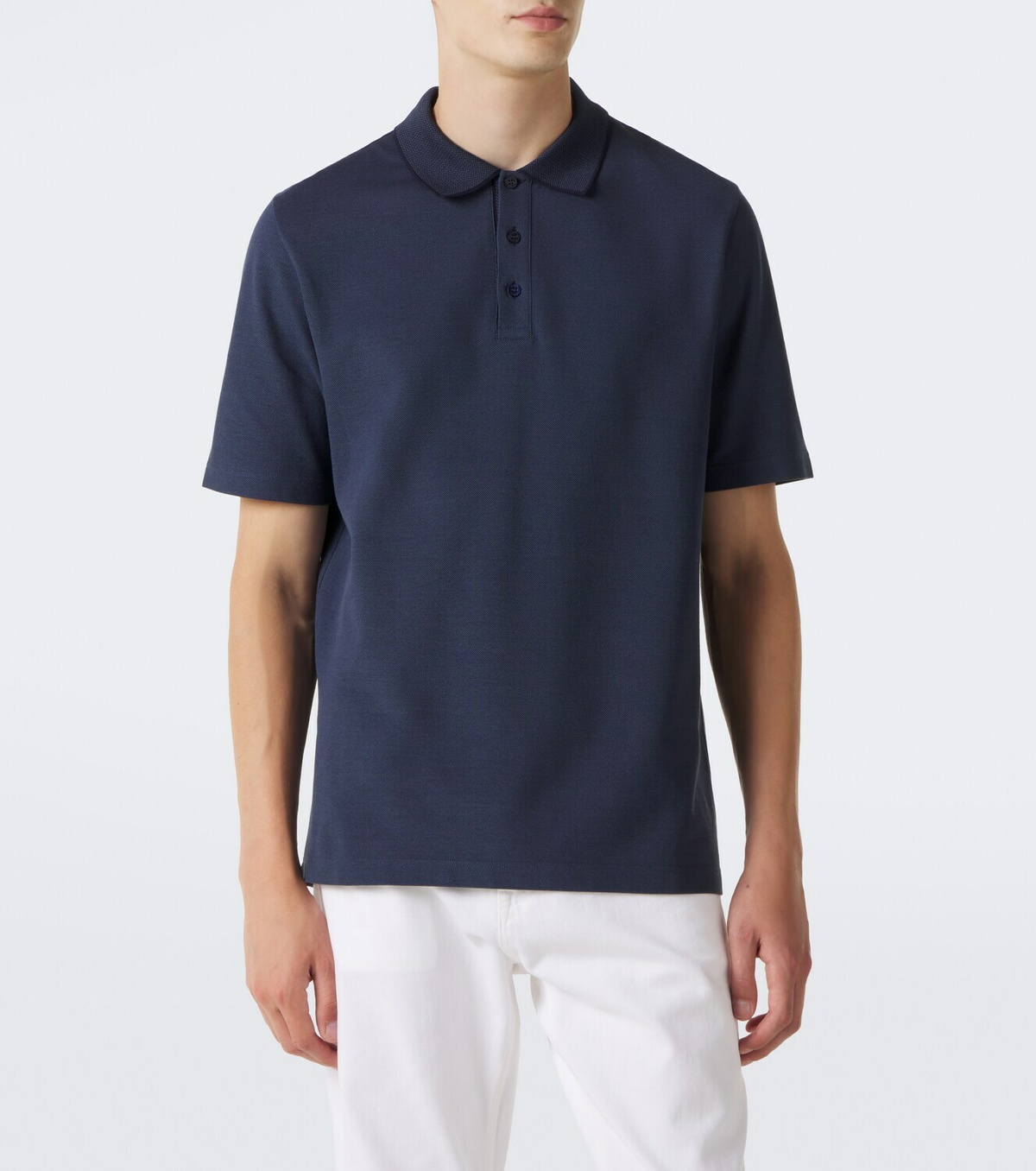 Canali Cotton polo shirt
