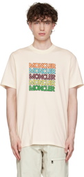 Moncler Genius 2 Moncler 1952 White Cotton T-Shirt