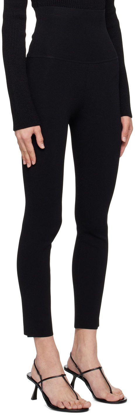 KHAITE Black 'The Harmony' Leggings