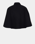 Steve Madden Noemie Trench Cape in Black