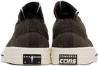 Rick Owens DRKSHDW Gray Converse Edition Onestr Sneakers