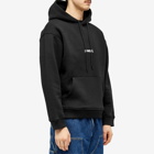 POSTAL Men's Mini Logo Hoodie in Black