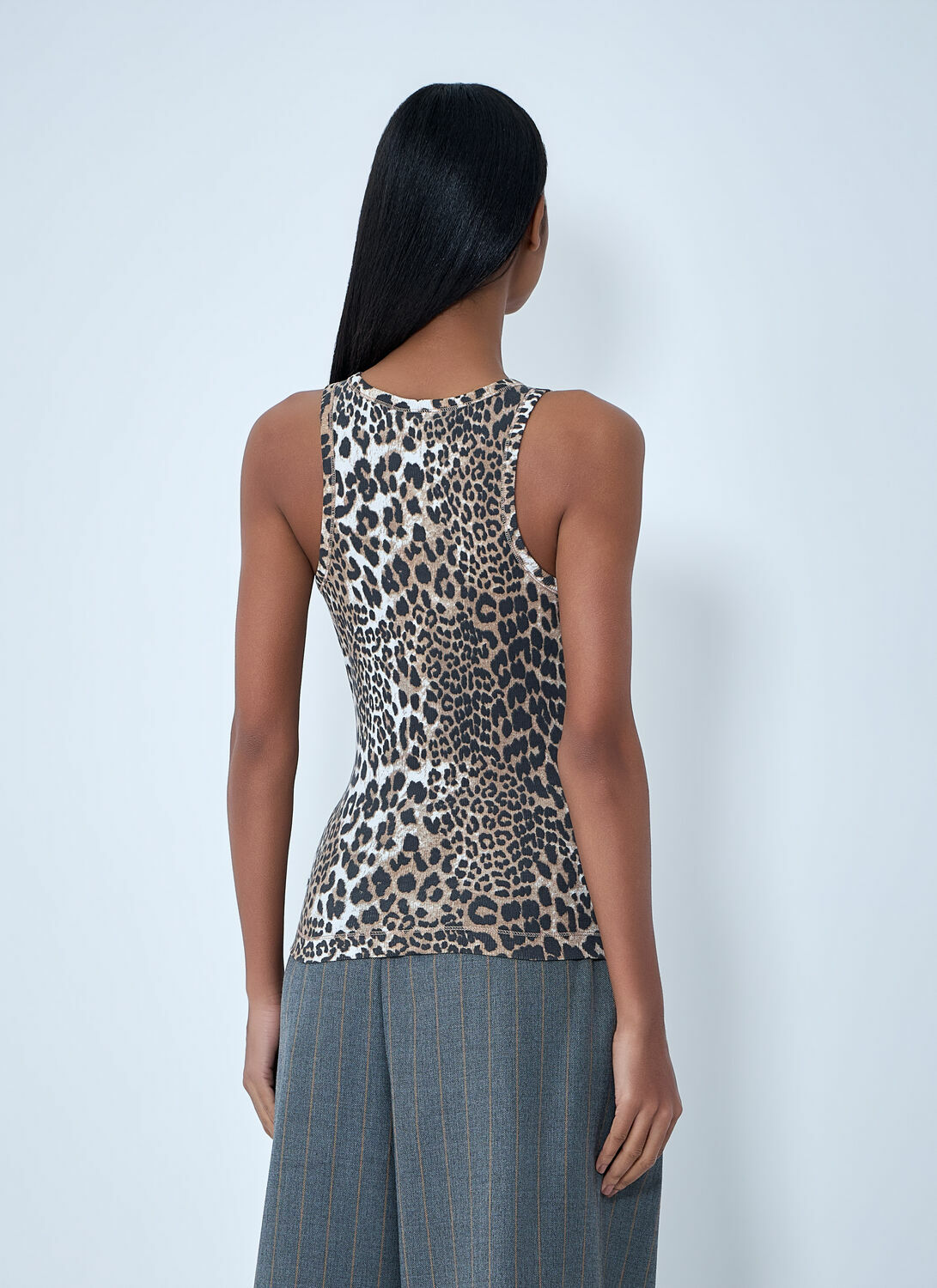 GANNI Rib Tank Top