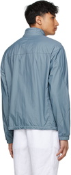 Ermenegildo Zegna Reversible Blue Breeze Breaker Jacket