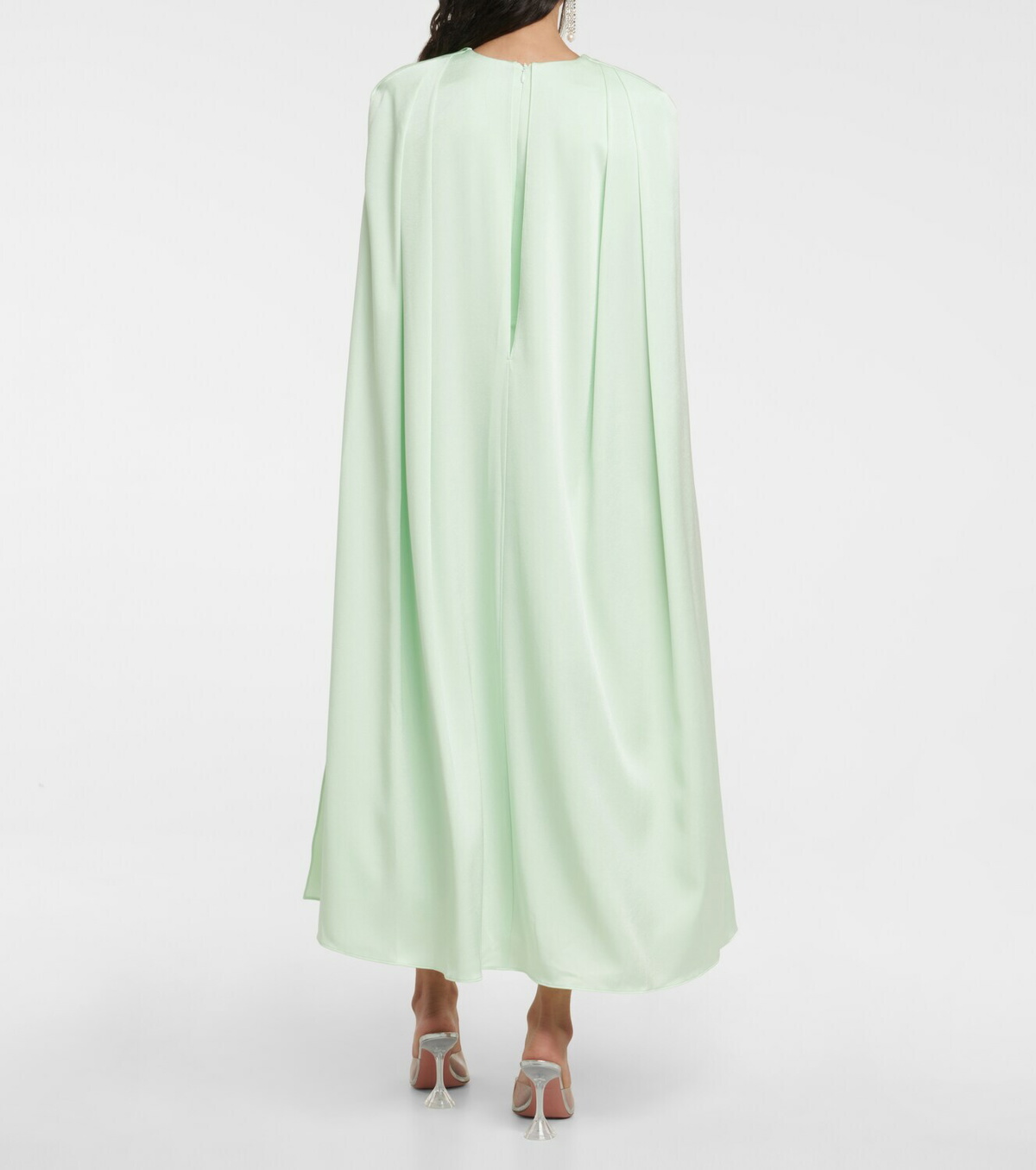 Alex Perry Beckett satin crpe midi dress Alex Perry