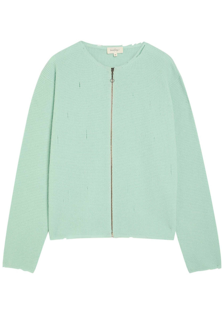 SECOND/LAYER ニット Second Layer Friends Cashmere and Wool-blend Jumper Mint Second/Layer