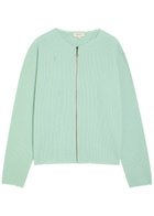 Second Layer Friends Cashmere and Wool-blend Jumper Mint