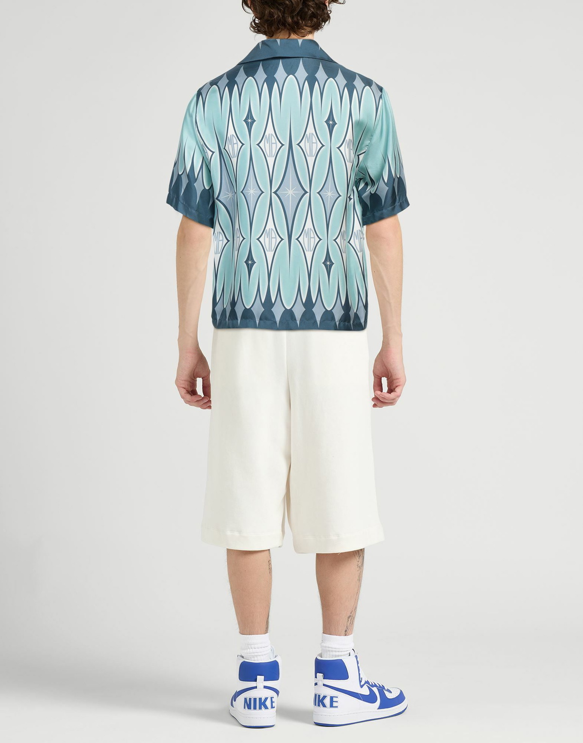 Amiri Mens Shirt Turquoise