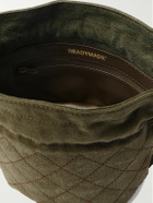 READYMADE - Embroidered Embellished Cotton-Canvas Messenger Bag