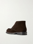 MORJAS - Moc Toe Chukka Suede Desert Boots - Brown