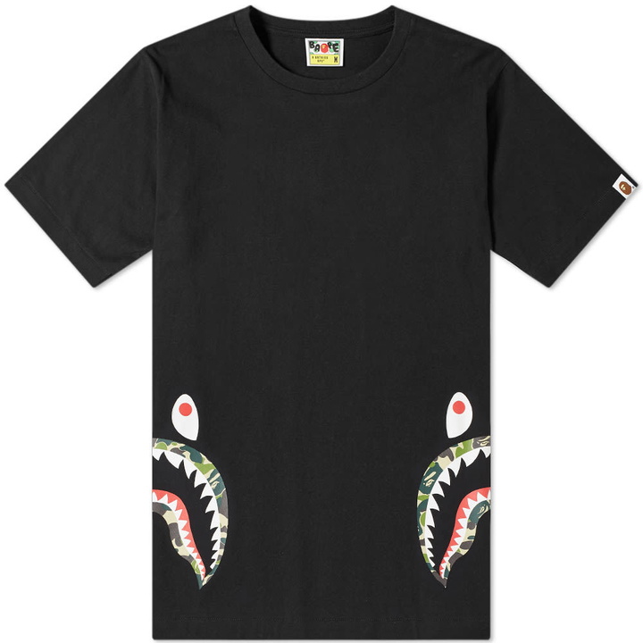 Photo: A Bathing Ape ABC Side Shark Tee