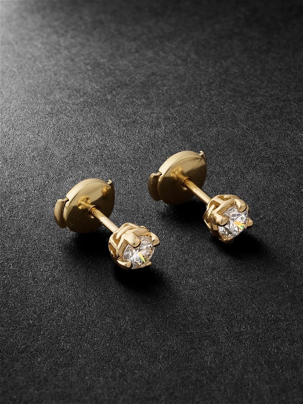 Photo: HOORSENBUHS - Gold Diamond Earrings