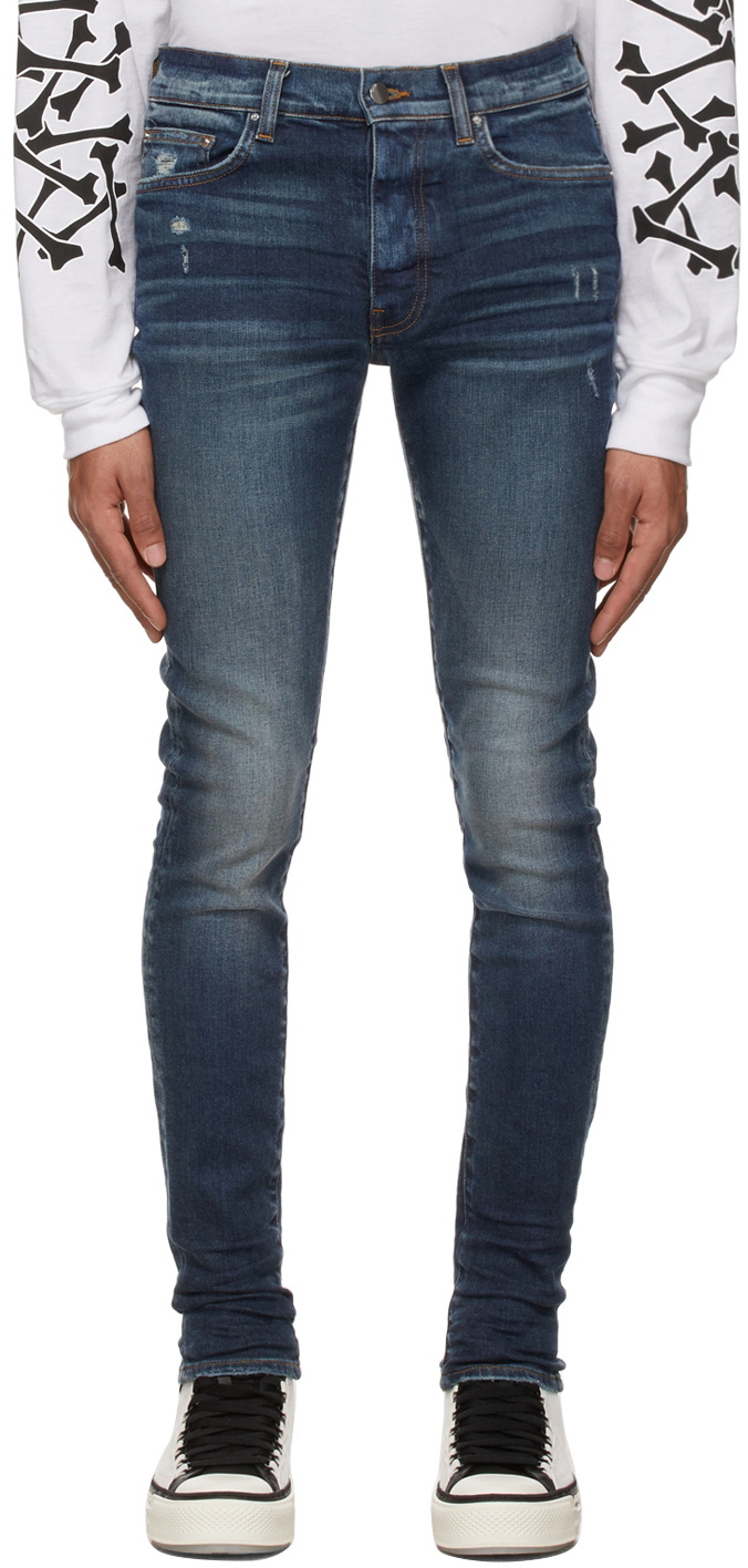 AMIRI Indigo Stack Jeans Amiri