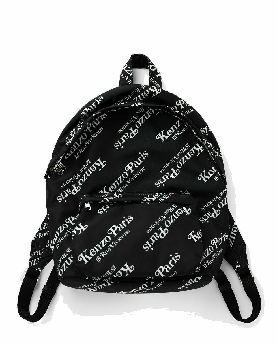 Photo: Kenzo Kenzo X Verdy Collection Backpack Black/White - Mens - 