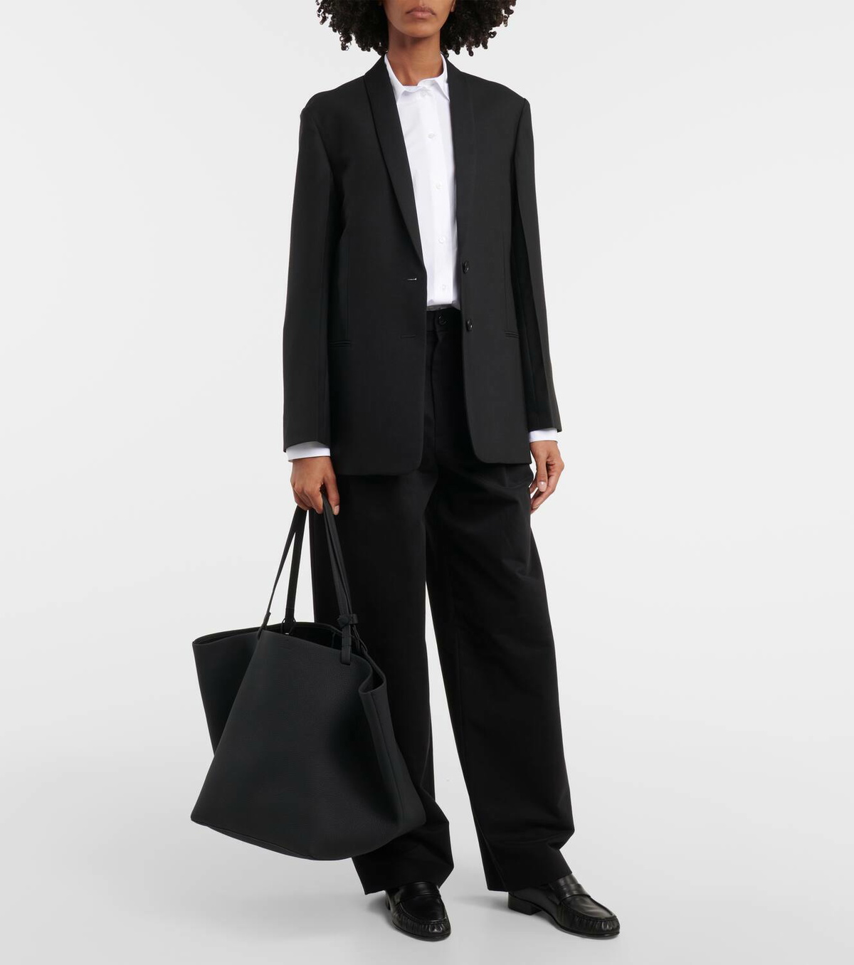 The Row Park XL leather tote bag The Row
