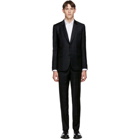 Paul Smith Navy Wool Wide Check Suit
