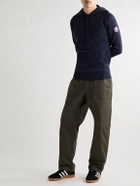 Canada Goose - Amherst CORDURA-Panelled Merino Wool Hoodie - Blue