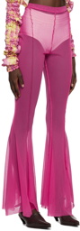 Feben SSENSE Exclusive Pink Trousers