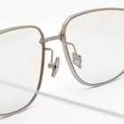 Gentle Monster Academya Sunglasses in Silver/Brown 