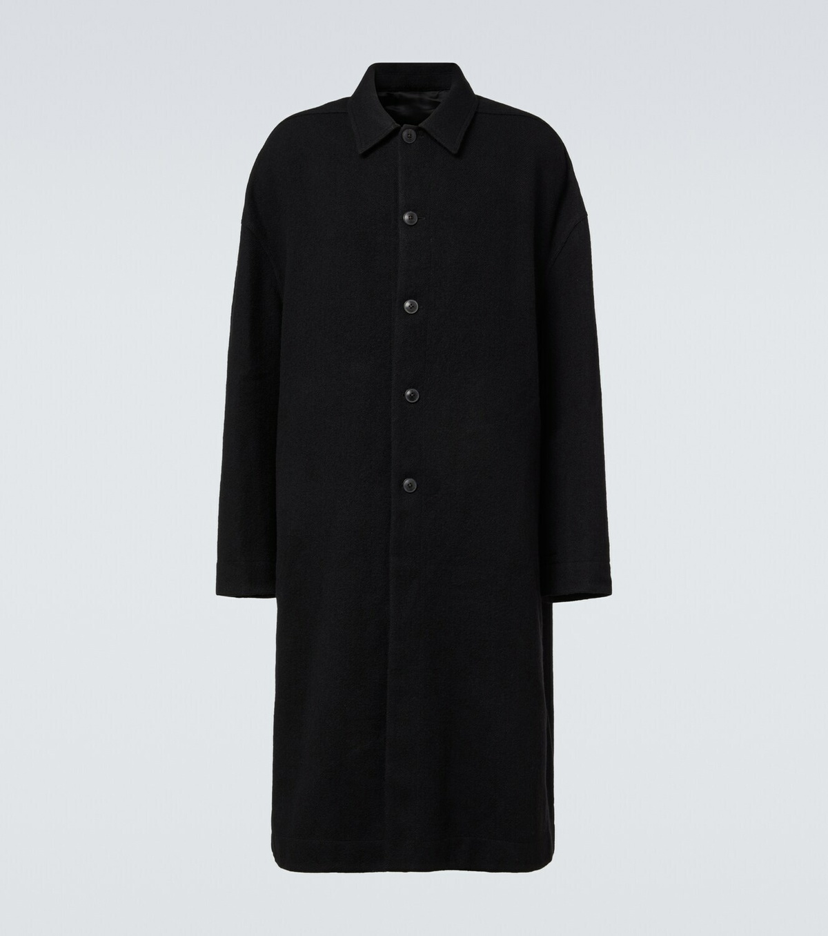 Rick Owens Brad virgin wool coat
