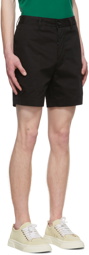 AMI Alexandre Mattiussi Black Bermuda Shorts