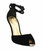 Paris Texas Womens Sandals in Black
