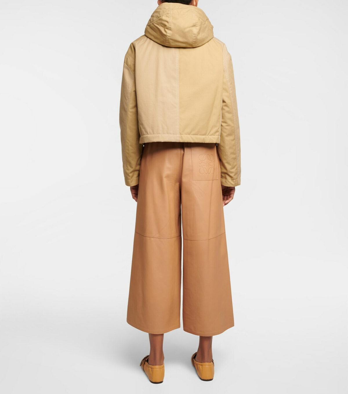 Loewe - Anagram hooded cotton jacket Loewe