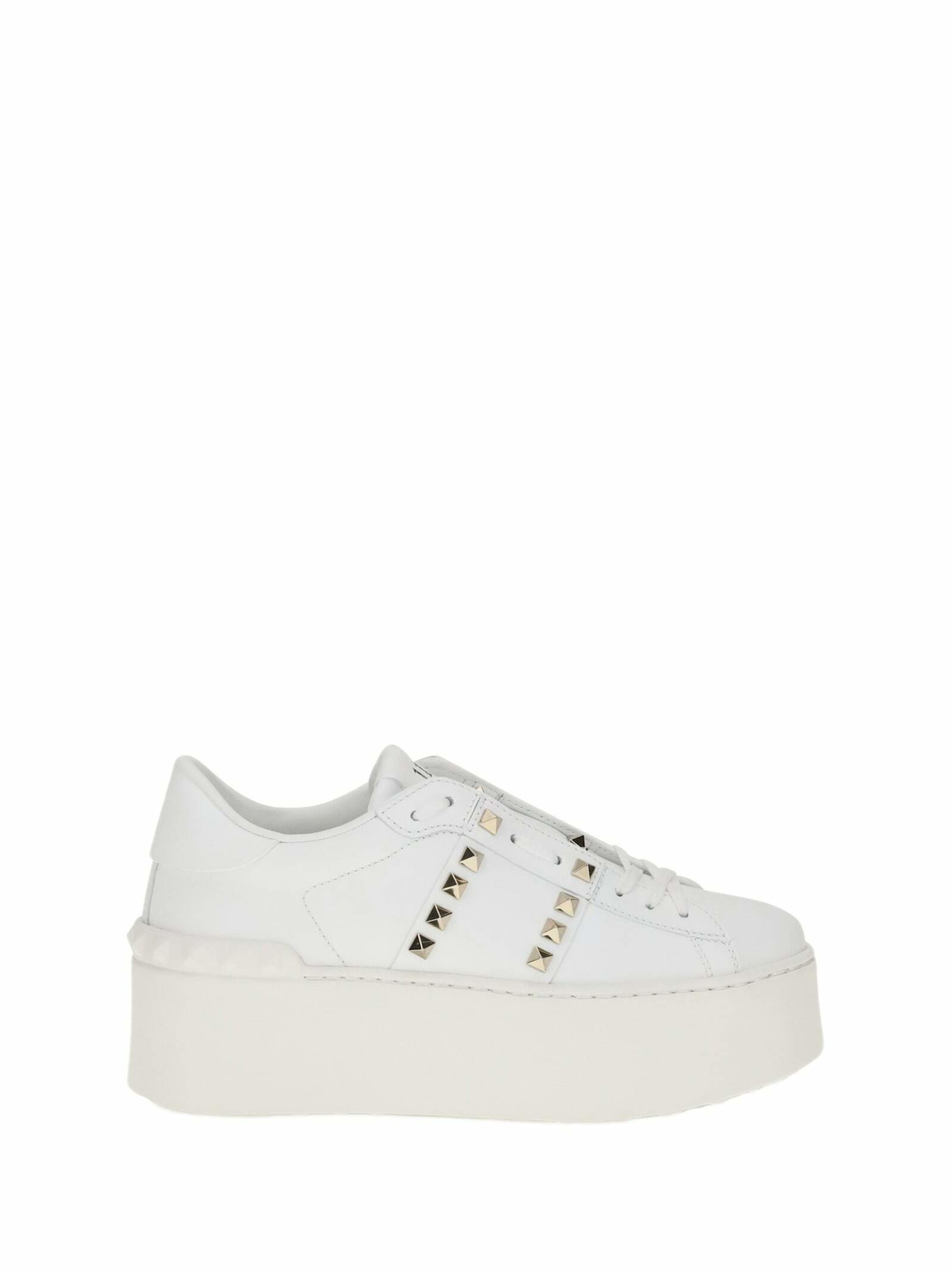 スニーカー VALENTINO GARAVANI White Nappa Leather Chromathon Sneakers Valentino Garavani White Nappa Leather Chromathon Sneakers