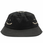 Paul Smith Men's Happy Bucket Hat in Black